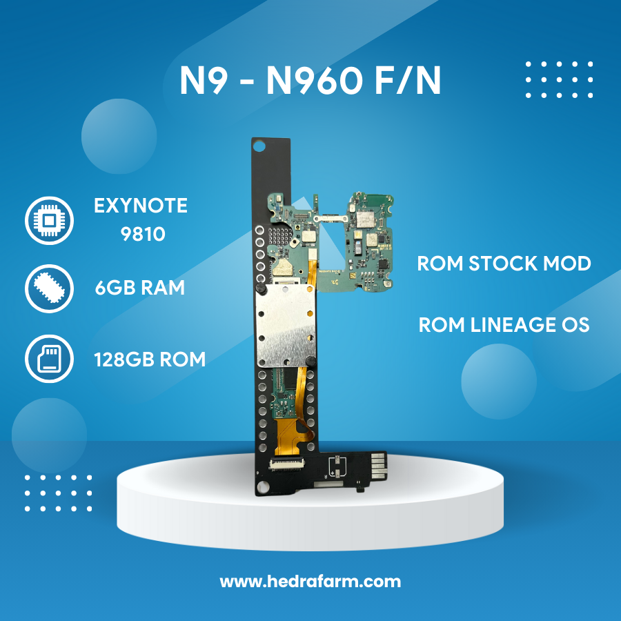 Samsung Note 9 Pre-installed Phone Module: Ready to Use